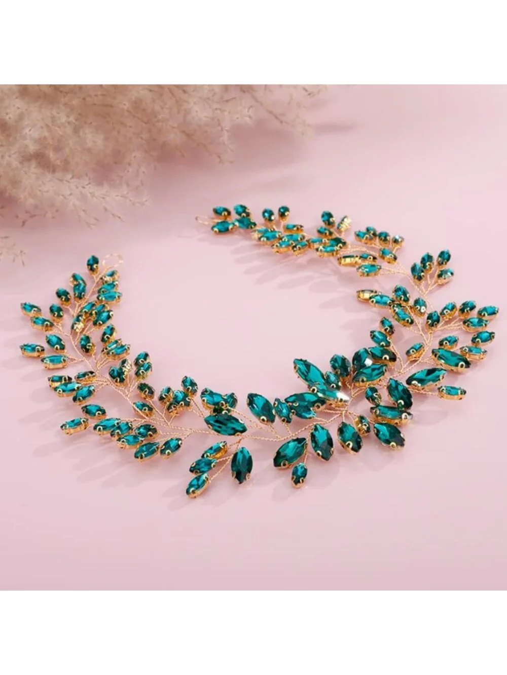 Elegant Crystal Wedding Headband | Bridal Hair Vine & Accessories for Brides